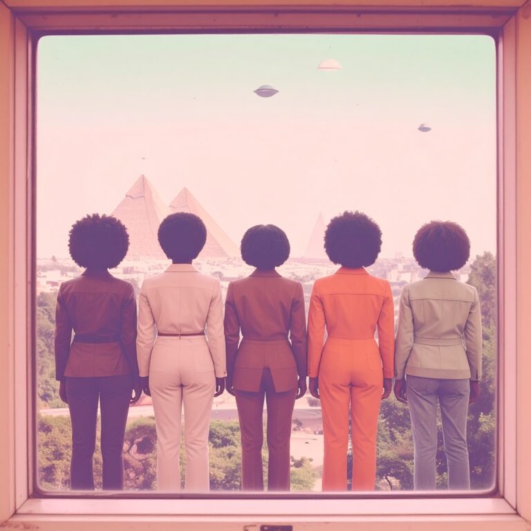 Firefly_Worn, faded, 1960s retro album art featuring silhouettes of African American men and 823619 (2)
